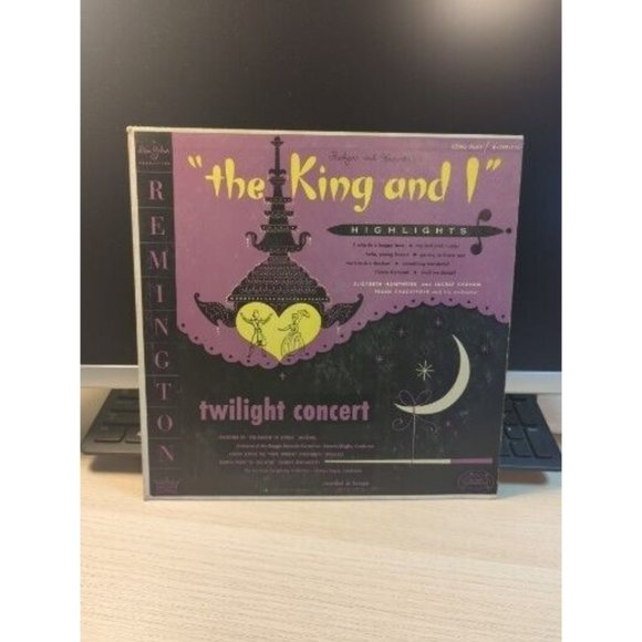 FRANK CHACKSFIELD the king & i LP VG R-199-114 Remington 1952 Alex Steinweiss